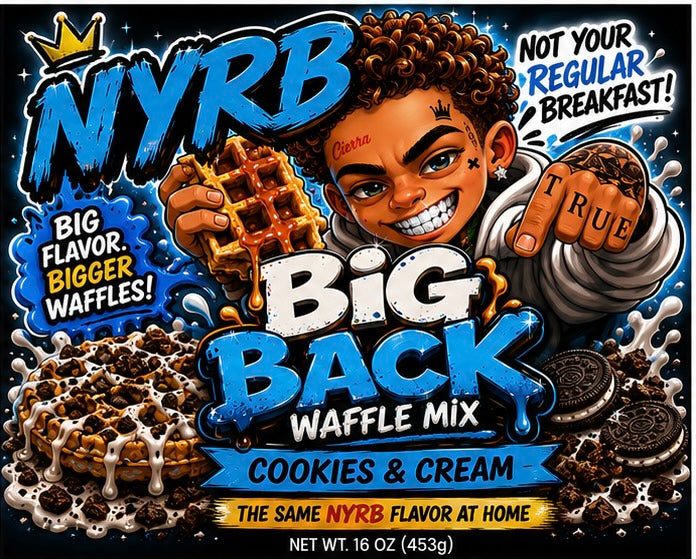 Cookies & Crème Big Back Waffle Mix