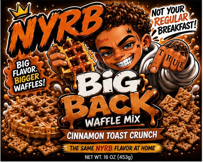 Cinnamon Toast Crunch Big Back Waffle Mix